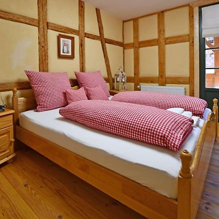 Naturhof-Papiermuehle 2 Bett-Zimmer Rosenrot Bollberg Extérieur photo